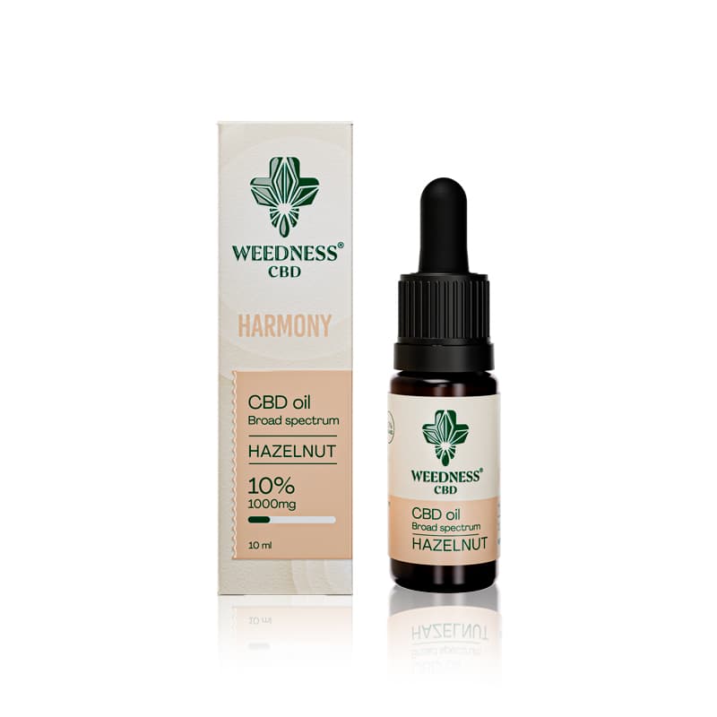 Harmonie Huile CBD 10% | Noisette 10ml