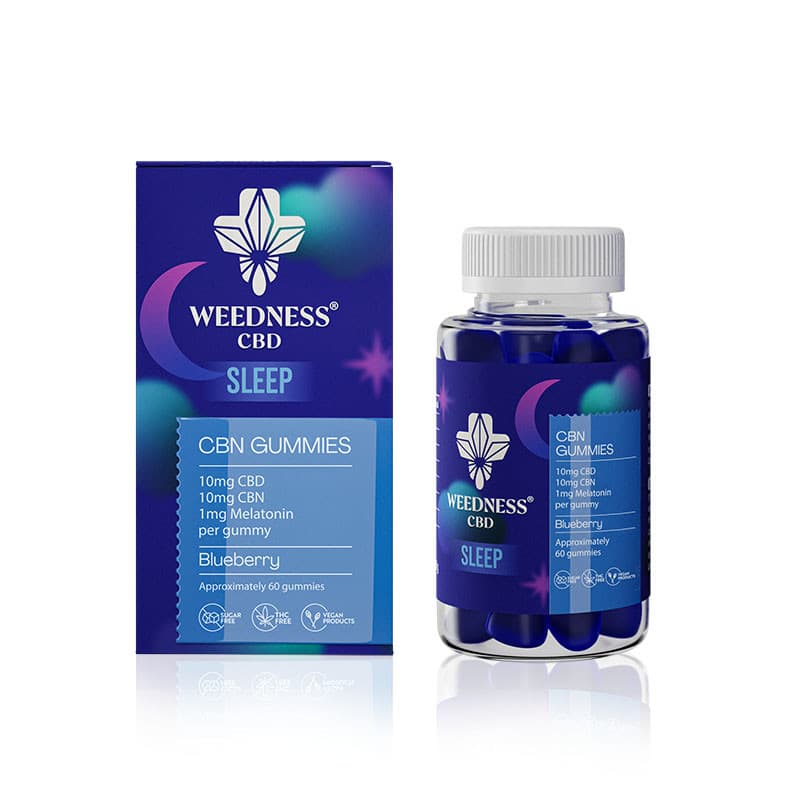 Sommeil Gummies | Myrtille 60u.