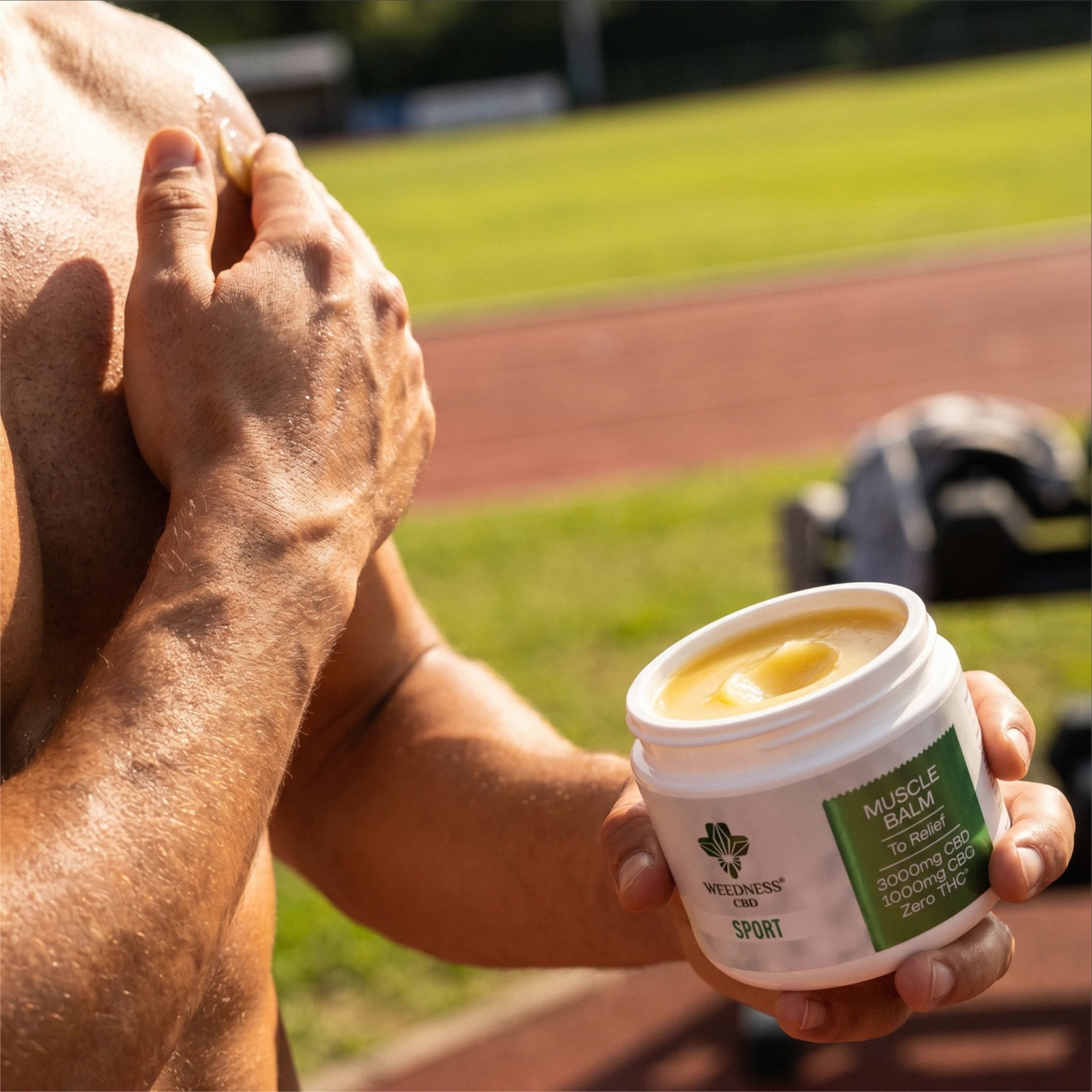 Sport Muscle Relief Balm 3000mg CBD et 1000mg CBG