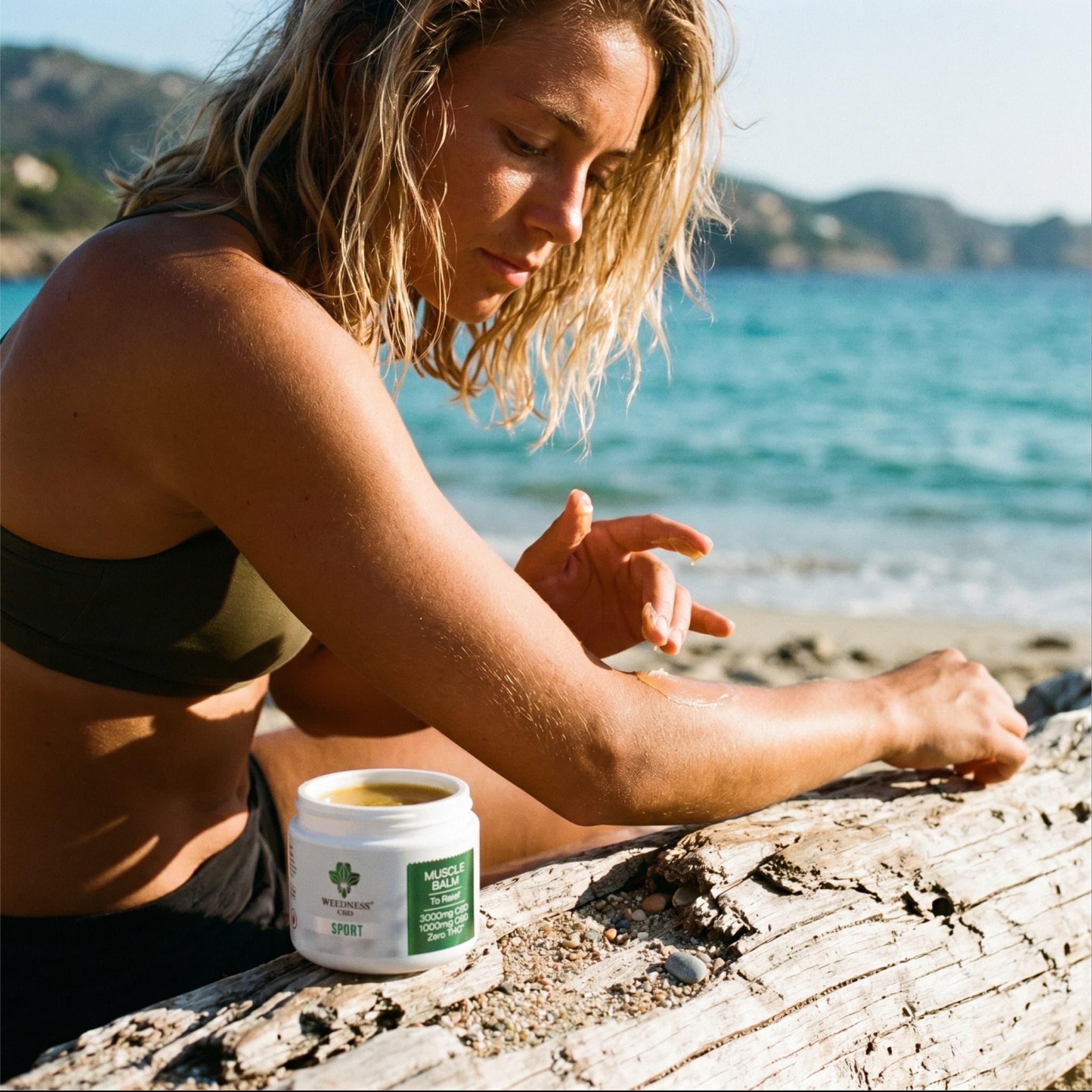 Sport Muscle Relief Balm 3000mg CBD et 1000mg CBG