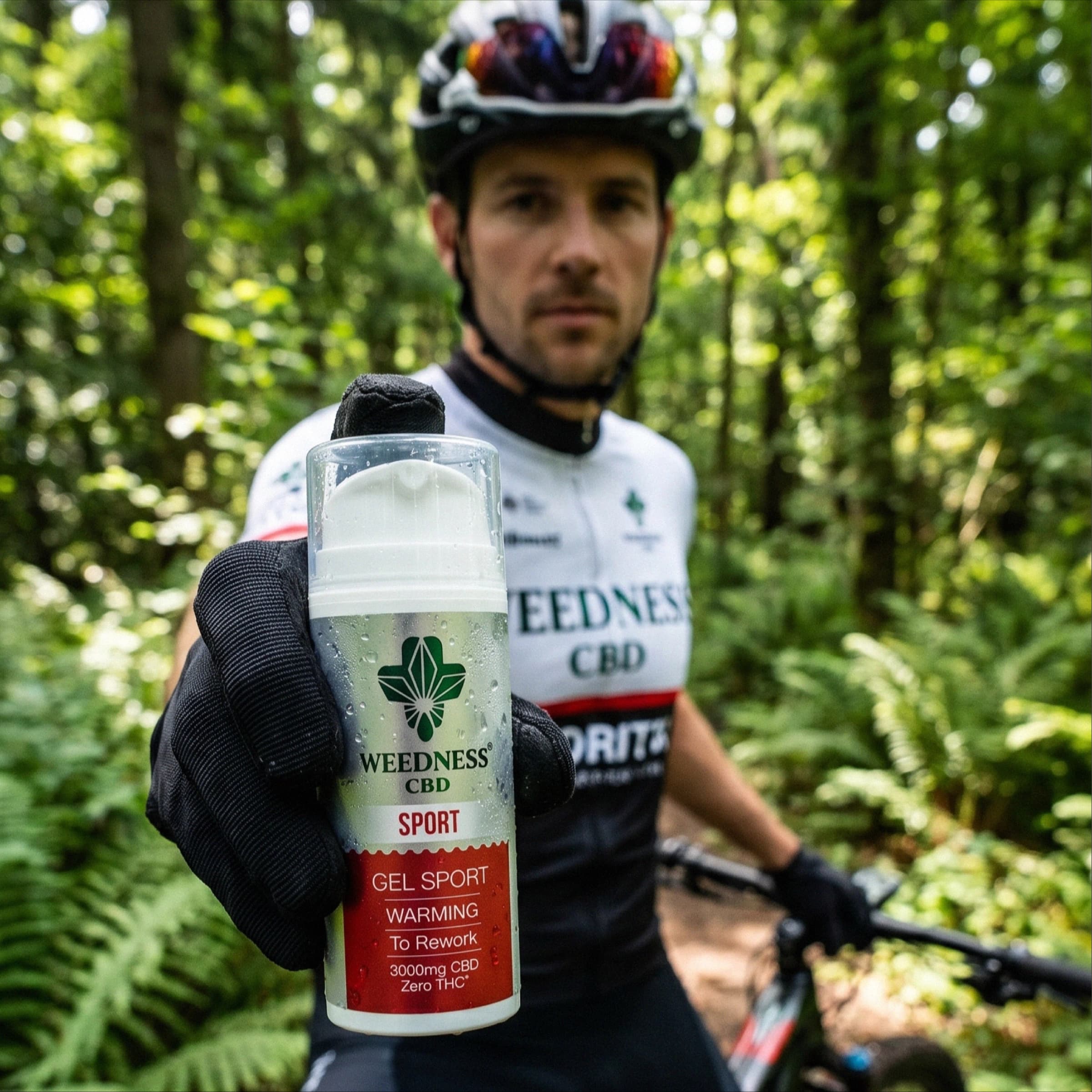 Gel sportif pour les muscles et les articulations ( Effet Chauffant) 3000mg CBD | 0THC