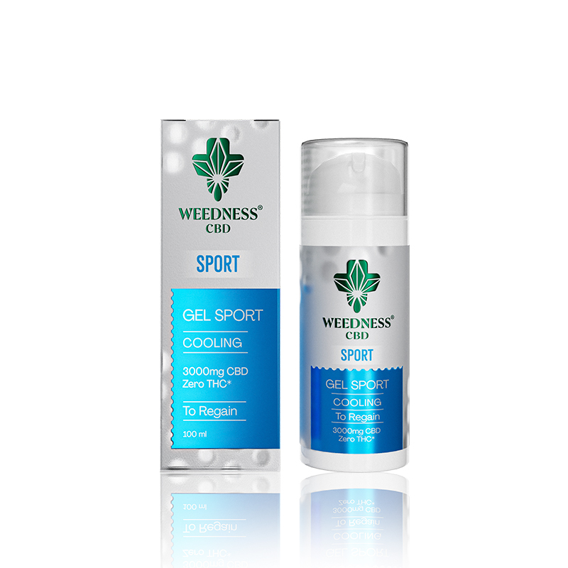 Gel Sport Muscle & Joint (Effet Refroidissant) 3000mg CBD | 0THC