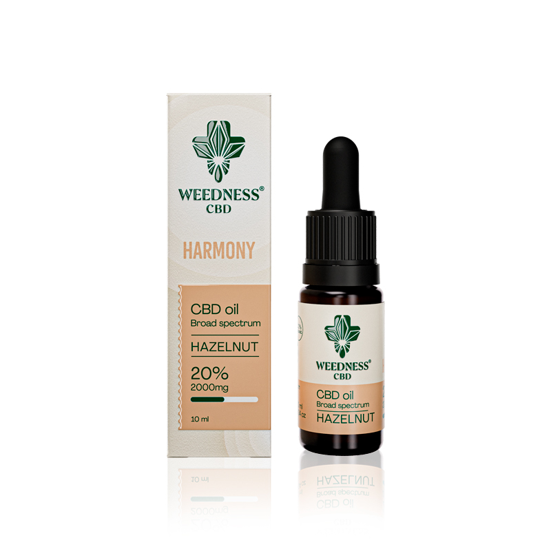Harmonie Huile CBD 20% | Noisette 10ml