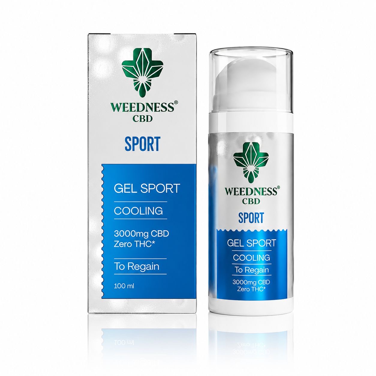 Gel Sport Muscle & Joint (Effet Refroidissant) 3000mg CBD | 0THC